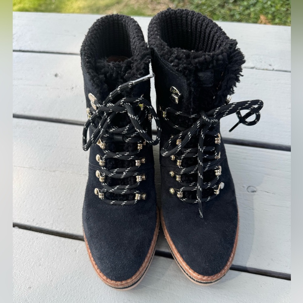 Kate Spade Willow Genuine Shearling Wedge Bootie 
S/ 7.5 - Picture 5 of 17